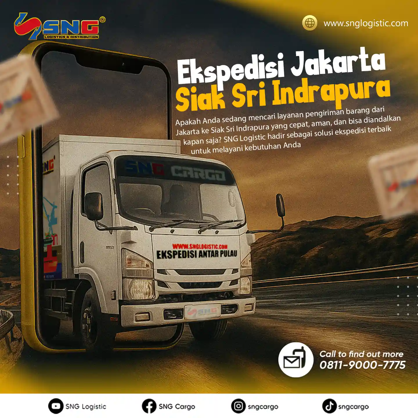Ekspedisi Jakarta Siak Sri Indrapura Door to Door